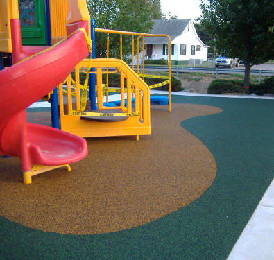 safe playground surface
