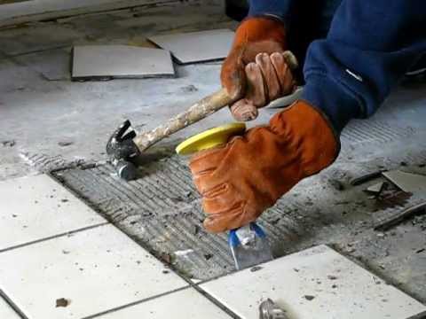 Tile Removal in Flooring Renovations